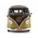 Carsdemetal.es 1962 Volkswagen microbus combi tipo 2 t1 marron-Gold 1:18 Lucky Diecast 92328