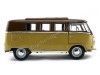 Carsdemetal.es 1962 Volkswagen microbus combi tipo 2 t1 marron-Gold 1:18 Lucky Diecast 92328