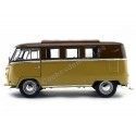 Carsdemetal.es 1962 Volkswagen microbus combi tipo 2 t1 marron-Gold 1:18 Lucky Diecast 92328