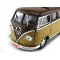 Carsdemetal.es 1962 Volkswagen microbus combi tipo 2 t1 marron-Gold 1:18 Lucky Diecast 92328