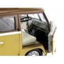 Carsdemetal.es 1962 Volkswagen microbus combi tipo 2 t1 marron-Gold 1:18 Lucky Diecast 92328