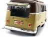 Carsdemetal.es 1962 Volkswagen microbus combi tipo 2 t1 marron-Gold 1:18 Lucky Diecast 92328