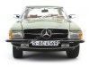 Cochesdemetal.es 1977 Mercedes-Benz 350 SL W107 Hard Top Coupe Silver Green 1:18 Sun Star 4569