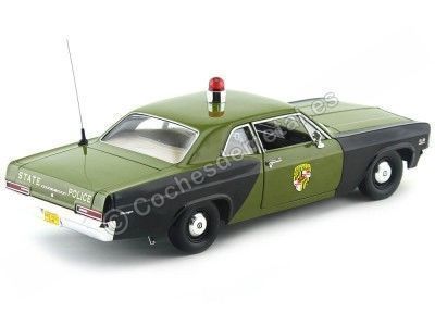 Cochesdemetal.es 1966 Chevrolet Biscayne "Policia Estado de Maryland" 1:18 Auto World AMM1030 2