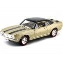 Cochesdemetal.es 1964 Chevrolet Camaro Z28 Gold-Black 1:18 Lucky Diecast 92188