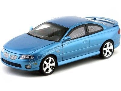Carsdemetal.es 2004 Pontiac GTO 5.7 Coupe Royal Blue 1:18 Auto World AMM1025