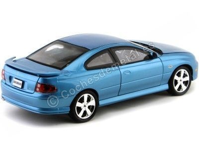 Carsdemetal.es 2004 Pontiac GTO 5.7 Coupe Royal Blue 1:18 Auto World AMM1025 2