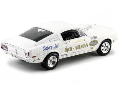 1968 Ford Mustang S-S Cobra Jet Rice-Holman 1:18 Auto World AW203 Cochesdemetal.es 2