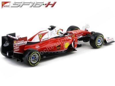 Cochesdemetal.es 2016 Ferrari SF16-H Sebastian Vettel 1:18 Bburago 16802V 2