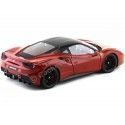 Carsdemetal.es 2015 Ferrari 488 GTB vermelho/preto 1:18 Bburago Signature Series 16905
