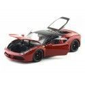 Carsdemetal.es 2015 Ferrari 488 GTB vermelho/preto 1:18 Bburago Signature Series 16905