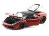 Carsdemetal.es 2015 Ferrari 488 GTB vermelho/preto 1:18 Bburago Signature Series 16905