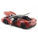 Carsdemetal.es 2015 Ferrari 488 GTB vermelho/preto 1:18 Bburago Signature Series 16905