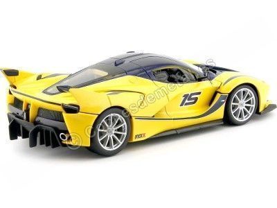 Cochesdemetal.es 2015 Ferrari FXX-K Amarillo 1:18 Bburago Race Play 16010 2