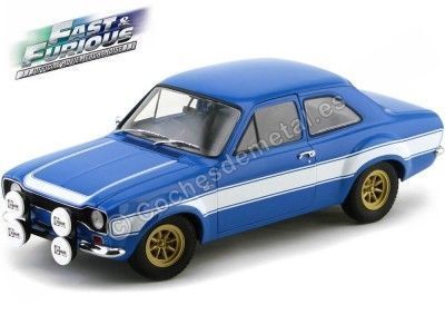 Cochesdemetal.es 1970 Ford Escort I RS 1600 FAV "Fast and Furious VI" 1:18 Minichamps 100688102