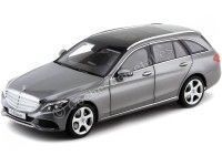 2014 Mercedes-Benz Clase C Estate S205 Palladium Silver Metallic 1:18 Norev B66960260