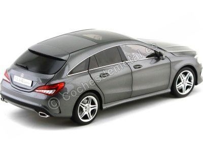 Cochesdemetal.es 2014 Mercedes-Benz Clase CLA Shooting Break Mountain Grey 1:18 Norev B66960351 2