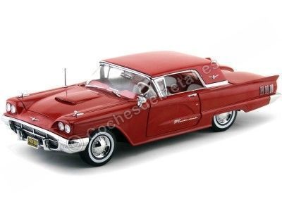 Cochesdemetal.es 1960 Ford Thunderbird Hard Top Monte Carlo Red 1:18 Sun Star 4306