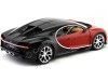Carsdemetal.es 2016 Bugatti Chiron Red/Black 1:18 Burago 11040