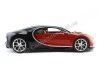 Carsdemetal.es 2016 Bugatti Chiron Red/Black 1:18 Burago 11040