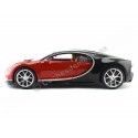 Cochesdemetal.es 2016 Bugatti Chiron Rojo / Negro 1:18 Bburago 11040