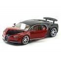 Cochesdemetal.es 2016 Bugatti Chiron Rojo / Negro 1:18 Bburago 11040