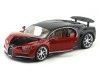 Carsdemetal.es 2016 Bugatti Chiron Red/Black 1:18 Burago 11040