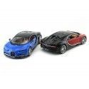 Cochesdemetal.es 2016 Bugatti Chiron Rojo / Negro 1:18 Bburago 11040