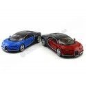 Carsdemetal.es 2016 Bugatti Chiron Red/Black 1:18 Burago 11040