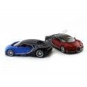 Cochesdemetal.es 2016 Bugatti Chiron Rojo / Negro 1:18 Bburago 11040