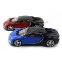 Carsdemetal.es 2016 Bugatti Chiron Red/Black 1:18 Burago 11040