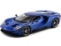 2017 Ford GT Azul Metalizado 1:18 Maisto 31384