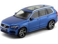 2015 Volvo XC90 T8 Azul Satinado 1:18 GT Autos 11009