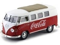 1962 Volkswagen Samba Minibus "Coca-Cola" 1:18 Motor City Classics 397471