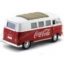 Cochesdemetal.es 1962 Volkswagen Samba Minibus "Coca-Cola" 1:18 Motor City Classics 397471