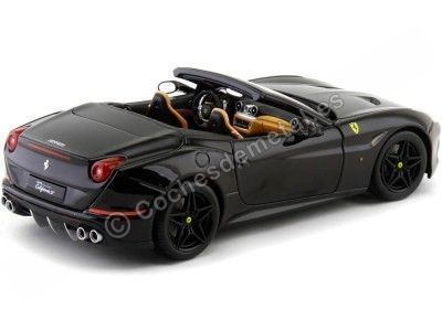 Cochesdemetal.es 2014 Ferrari California T Open Top Negro 1:18 Bburago Signature Series 16904 2