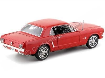 Cochesdemetal.es 1964 Ford Mustang 1-2 Coupé Rojo 1:18 Welly 12519 2