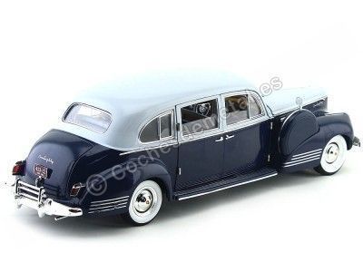 1941 Packard Super Eight One-Eighty Gris/Azul 1:18 Greenlight 12970 Cochesdemetal.es 2