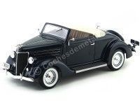 1936 Ford Deluxe Cabriolet Azul Marino 1:18 Welly 19867