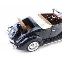 Cochesdemetal.es 1936 Ford Deluxe Cabriolet Negro 1:18 Welly 19867