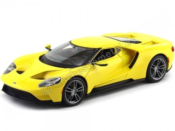 Cochesdemetal.es 2017 Ford GT Amarillo 1:18 Food 31384