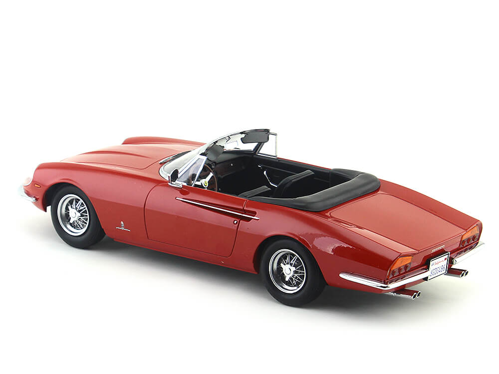 1966 Ferrari 365 California Spyder Rojo 1:18 KK-Scale 180051