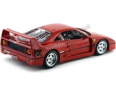 Cochesdemetal.es 1990 Ferrari F40 Red 1:18 Bburago Original Series 16601 2