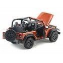 Cochesdemetal.es 2014 Jeep Willys Wrangler 3.6L Open Top Bronce 1:18 Maisto 31610