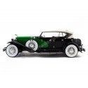 Cochesdemetal.es 1934 Duesenberg Phaeton Cabrio Verde / Negro 1:18 Modèles de signature 18110