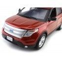 Cochesdemetal.es 2015 Ford Explorer Granate 1:18 Motor Max 73186