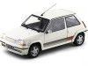 Carsdemetal.es 1989 Renault R5 Supercinco GT Turbo Fase II Panda Branco 1:18 Norev 185206