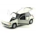 Carsdemetal.es 1989 Renault R5 Supercinco GT Turbo Fase II Panda Branco 1:18 Norev 185206