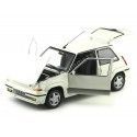 Cochesdemetal.es 1989 Renault R5 Supercinco GT Turbo Phase II Panda White 1:18 Norev 185206