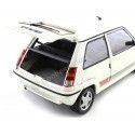 Cochesdemetal.es 1989 Renault R5 Supercinco GT Turbo Phase II Panda White 1:18 Norev 185206